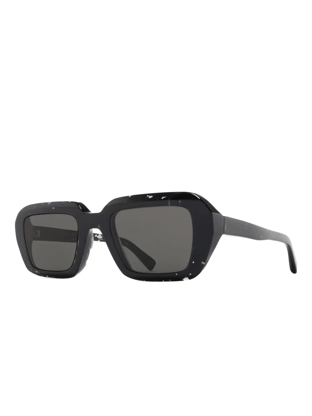 Mykita Nima marble-effect sunglasses Zwart