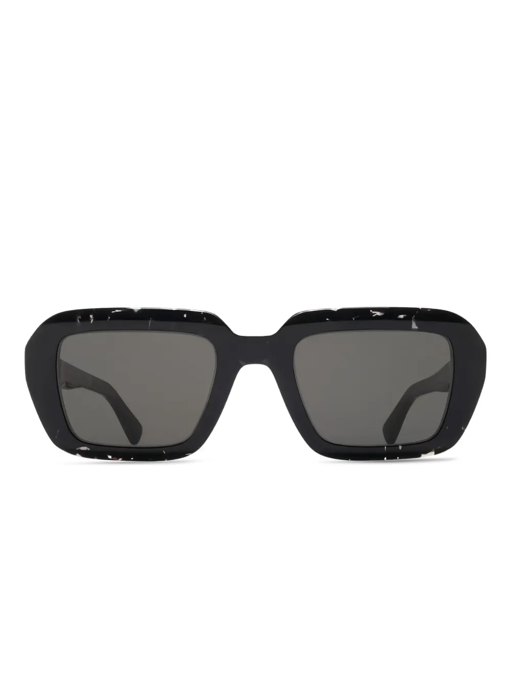 Mykita Nima marble-effect sunglasses Zwart
