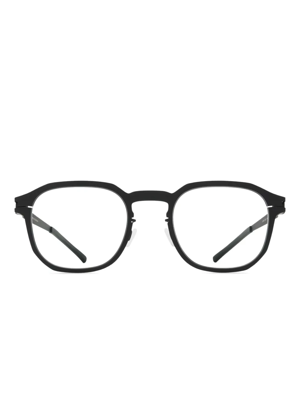 Mykita Rockwell geometric-frame glasses Zwart