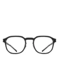 Mykita Rockwell geometric-frame glasses - Black