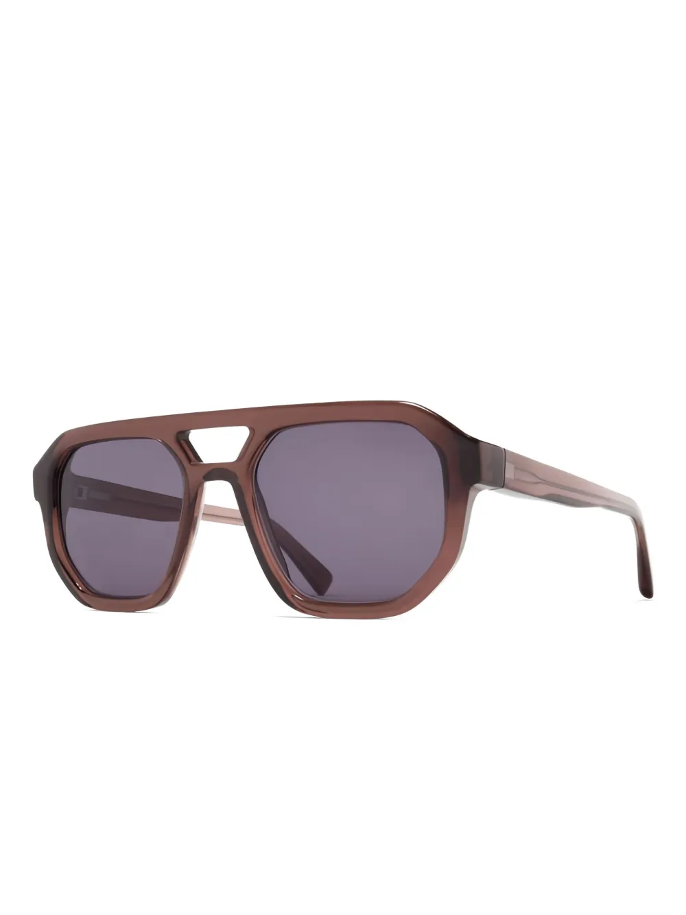 Mykita Amare geometric-frame sunglasses Bruin