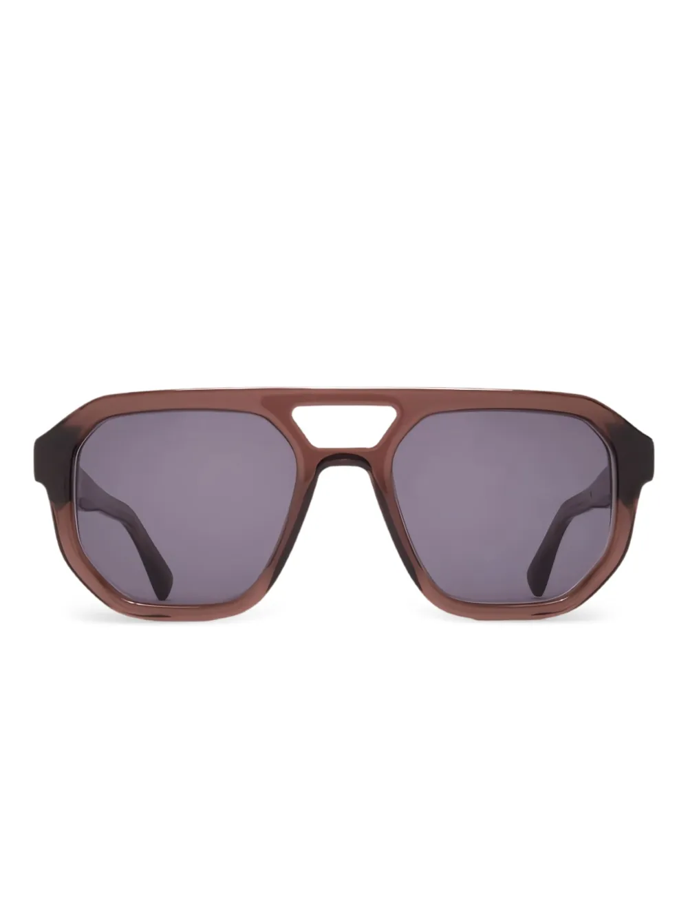 Mykita Amare geometric-frame sunglasses Bruin