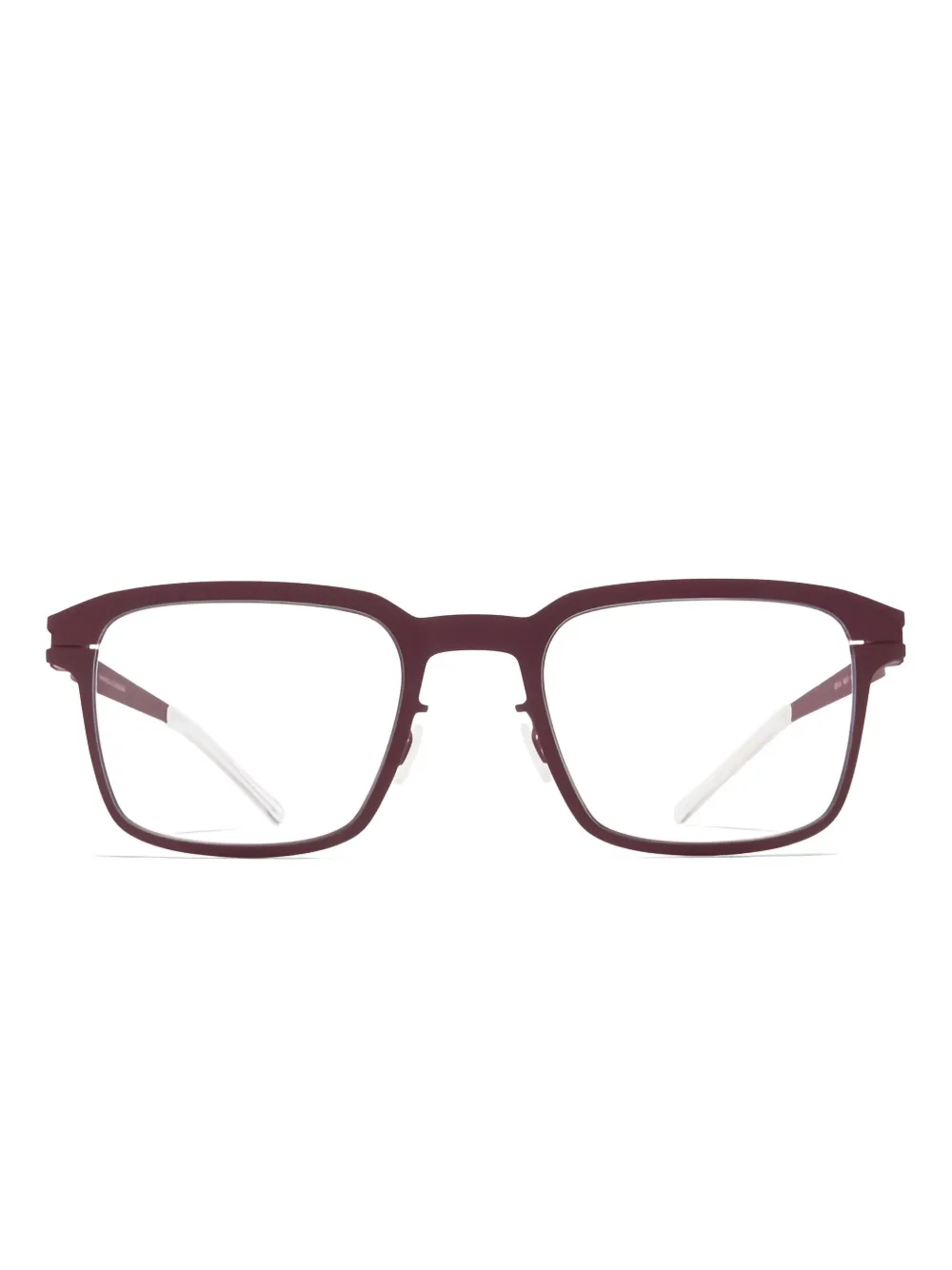 Mykita Matis rectangle glasses Rood