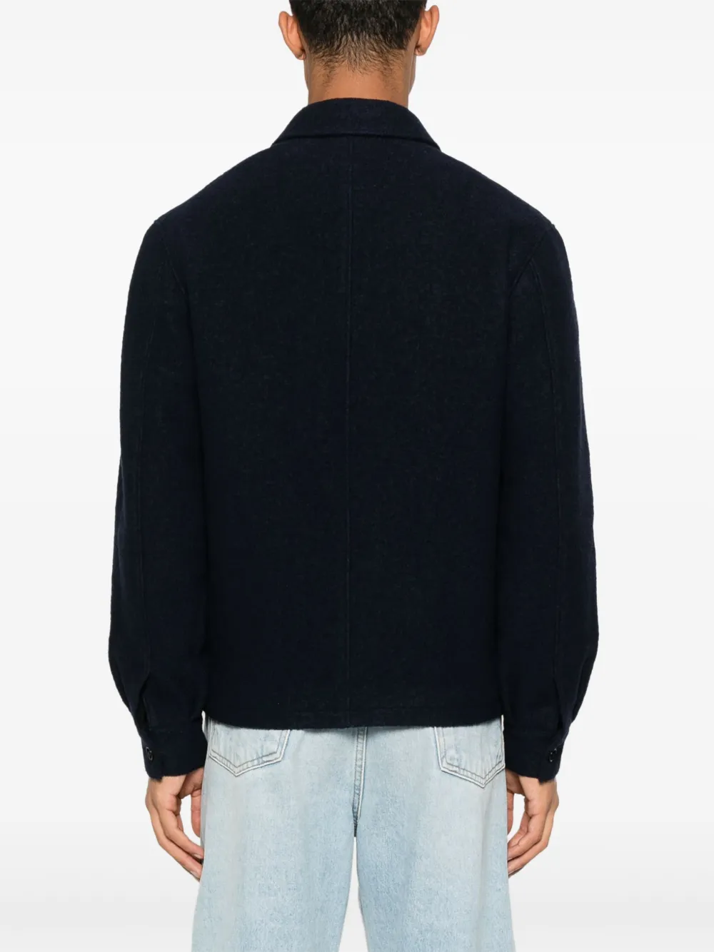 FURSAC Blazer met enkele rij knopen Blauw