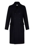 FURSAC belted double-breasted coat - Blue