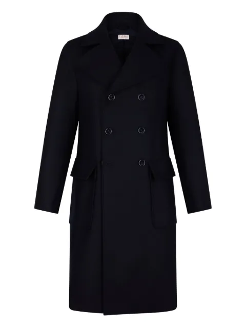 FURSAC belted double-breasted coat