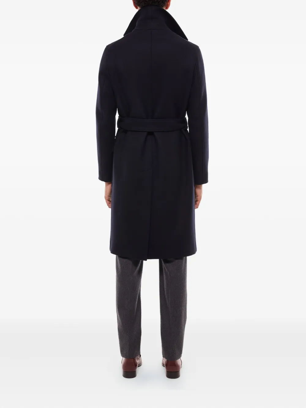 FURSAC Jas met ceintuur Blauw