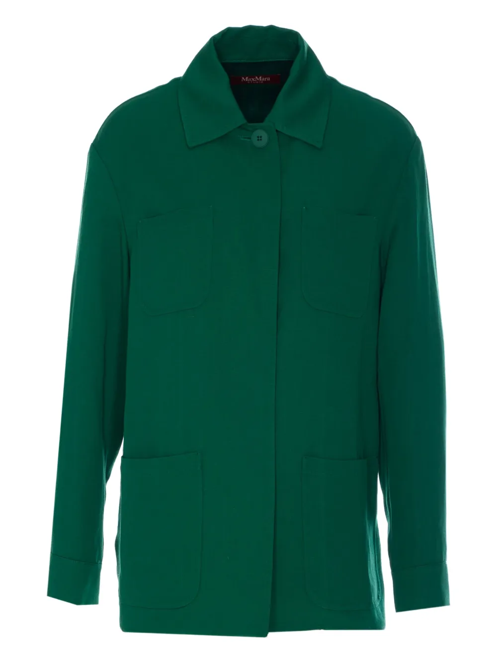 Max Mara button-down jacket | Green | Image 1