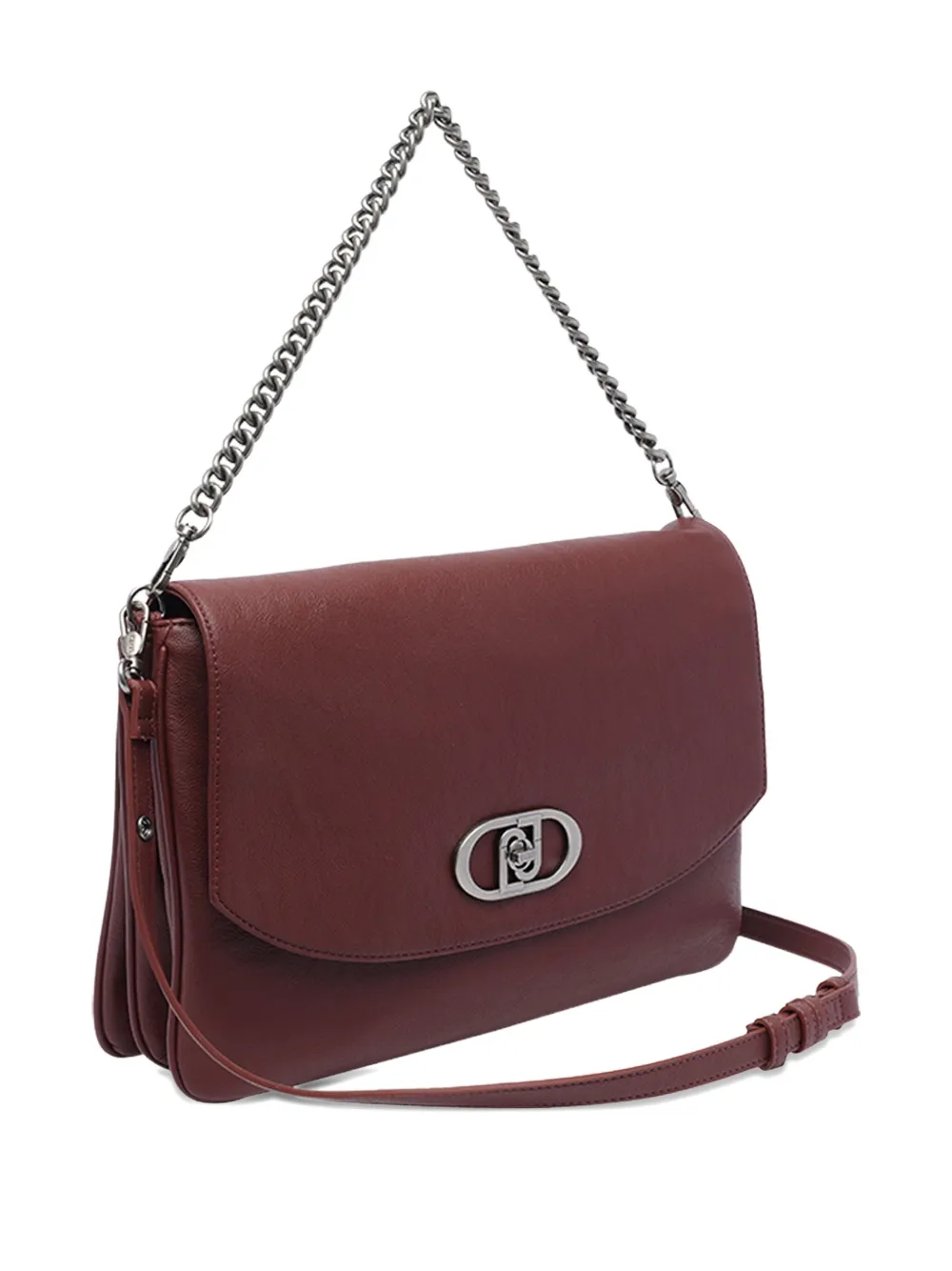 LIU JO Schoudertas met logo Rood
