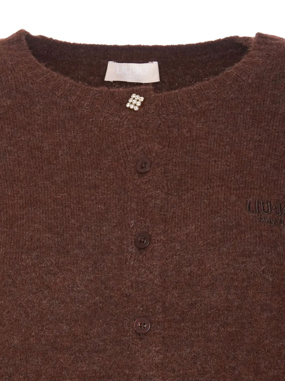 LIU •JO BUTTON-UP CARDIGAN