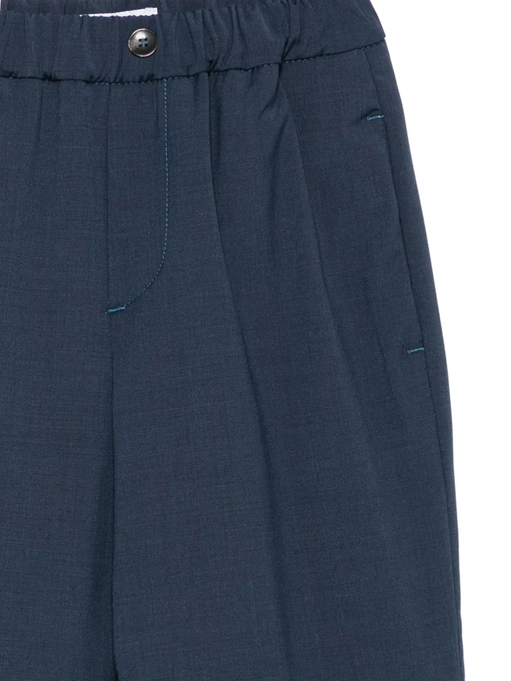michael coal Broek met toelopende pijpen Blauw