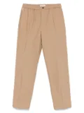 michael coal elasticated-waistband trousers - Brown