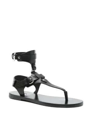 ISABEL MARANT イザベルマラン サンダル 黒 2305225Y0019 サンダル＆ミュール レディース｜ISABEL MARANT（イザベル