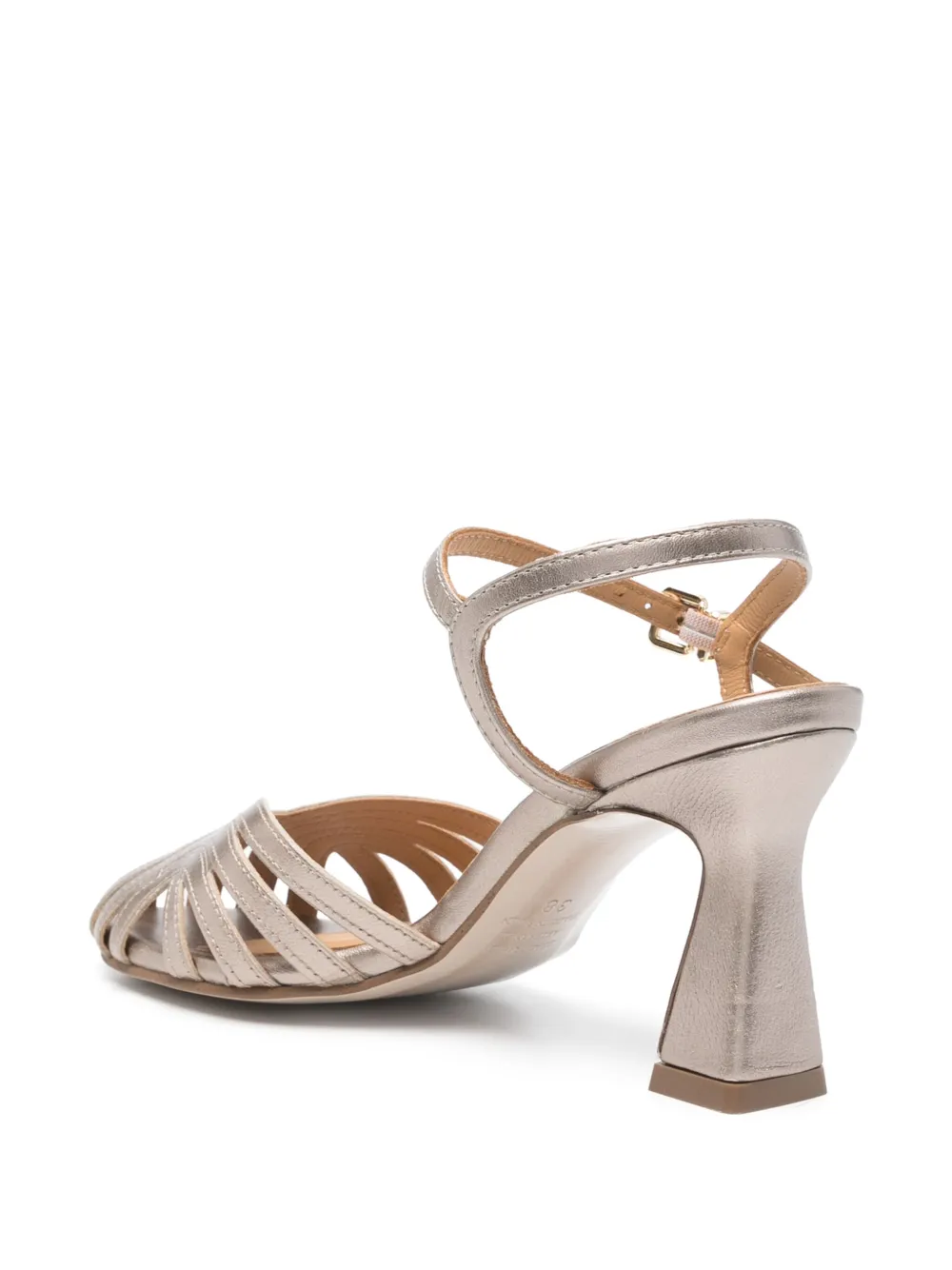 Pedro Miralles 90mm leather pumps Grey