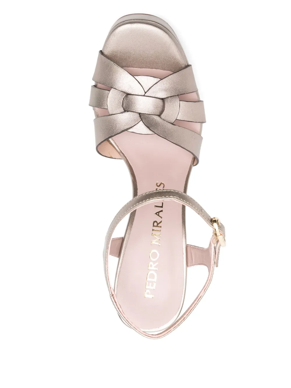 Pedro Miralles 120mm Zarautz sandals Grey
