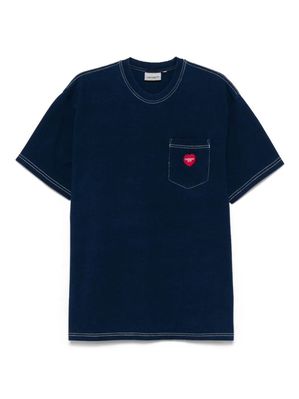 Carhartt WIP playera Heart Pocket | azul | Image 1