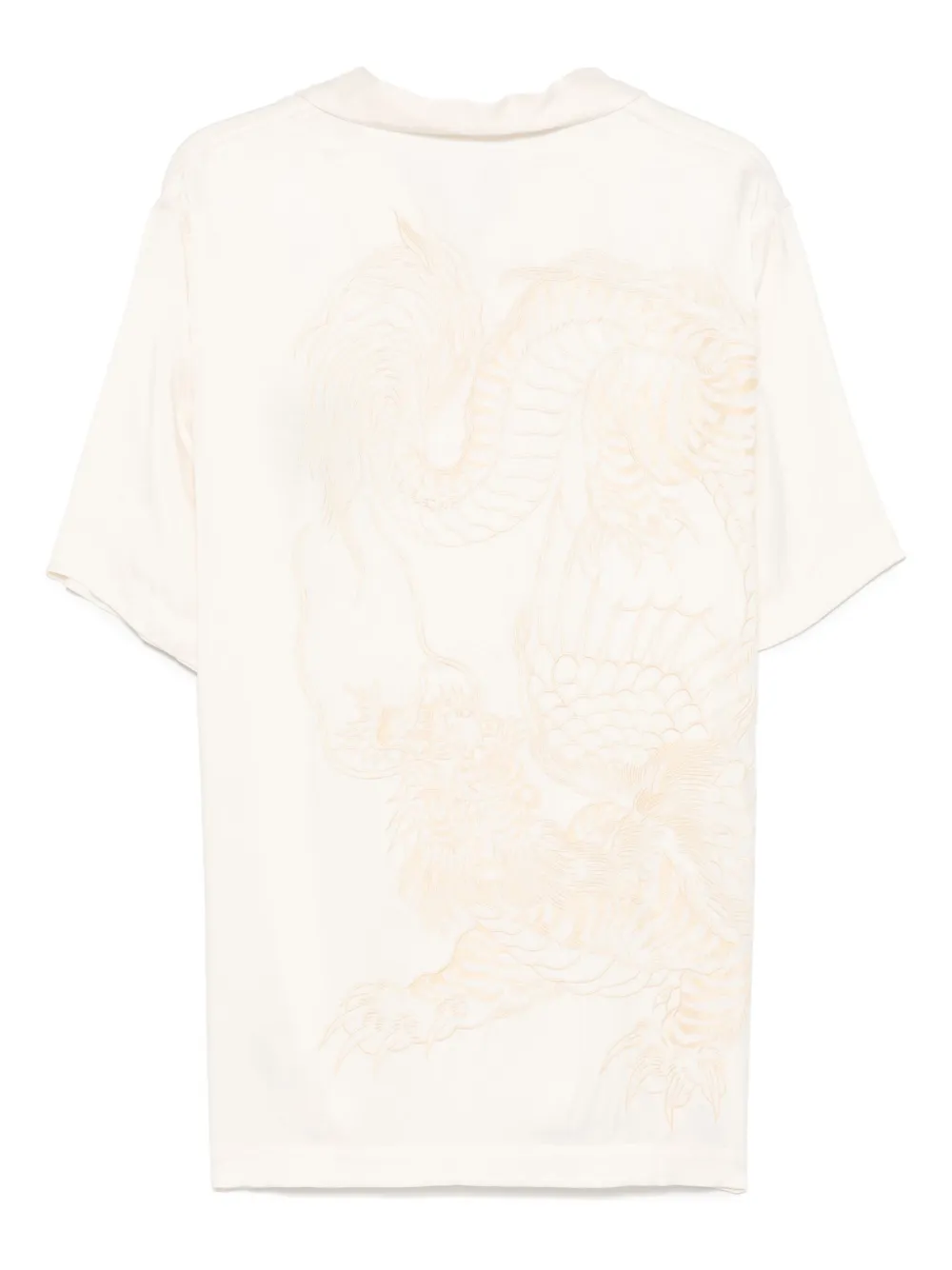Maharishi Tiger Dragon shirt - Beige