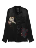 Maharishi 1494 Crow & Heron shirt - Black