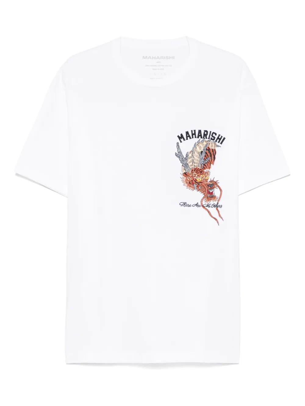 Maharishi Tiger Dragon T-shirt | White | Image 1