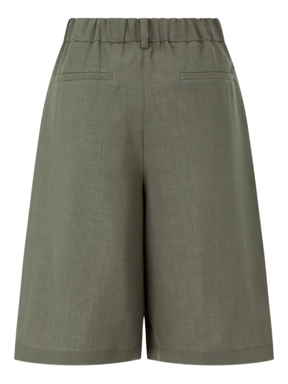 STUDIO TOMBOY Geplooide shorts Groen