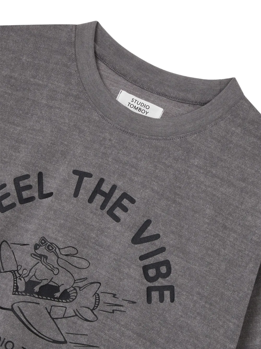 Studio Tomboy Graphic-print Cropped T-shirt