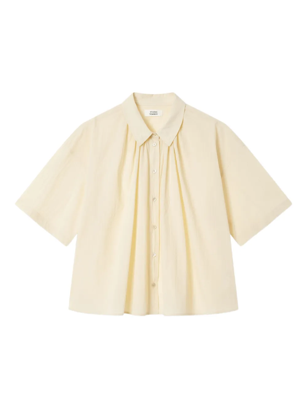 STUDIO TOMBOY Gestreept blouse Beige