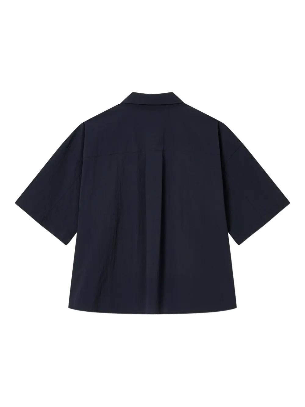 STUDIO TOMBOY Gesmockte blouse met korte mouwen - Blauw
