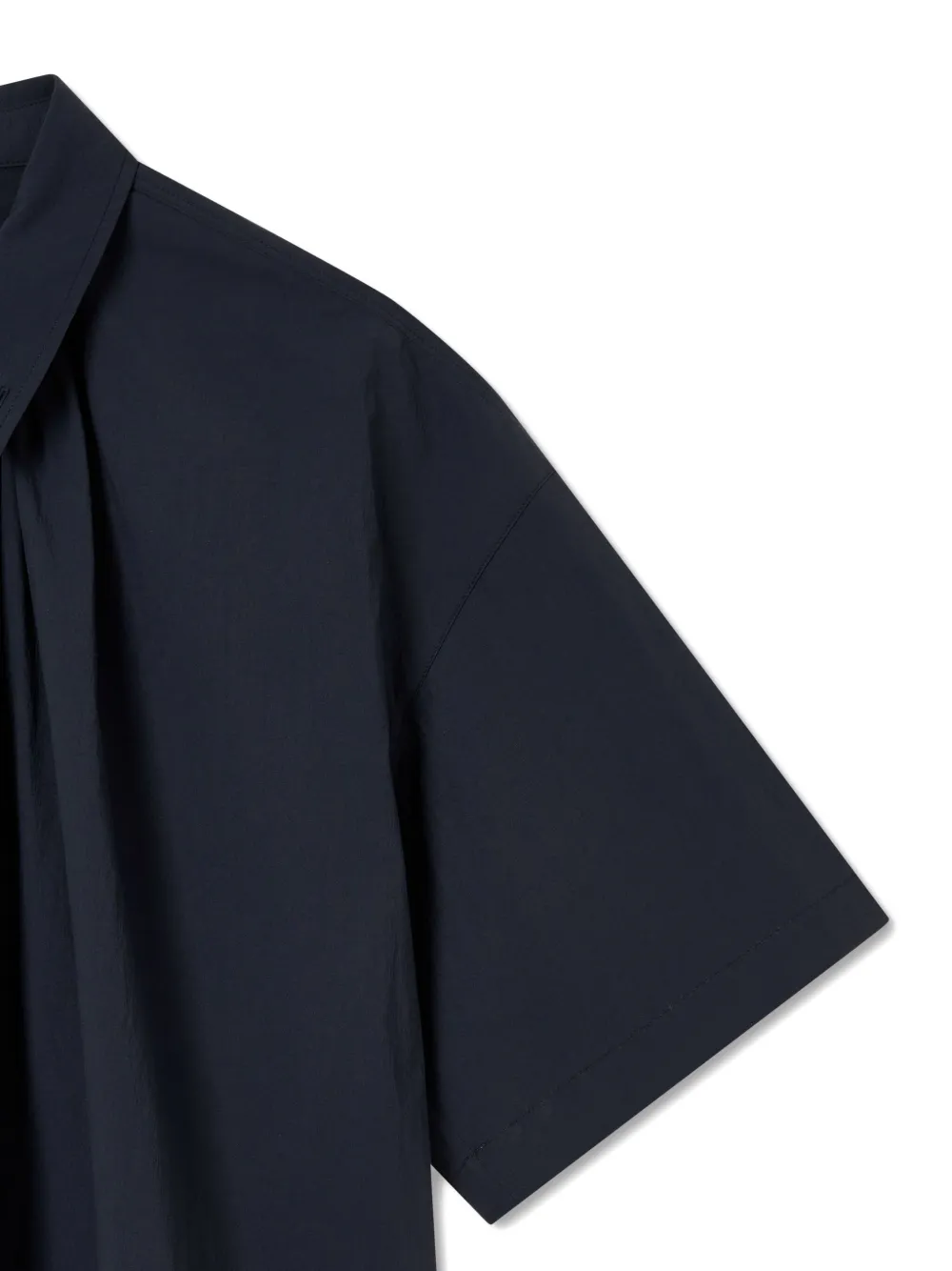 STUDIO TOMBOY Gesmockte blouse met korte mouwen Blauw