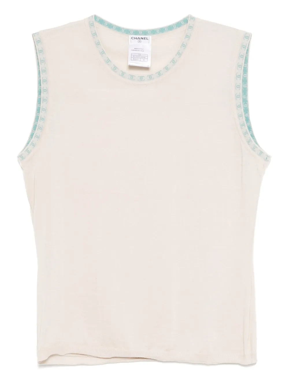 Pre-owned Chanel 2001 Sleeveless Tank Top