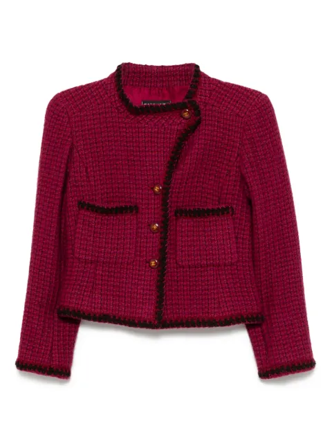 CHANEL Pre-Owned veste sans col (2001)