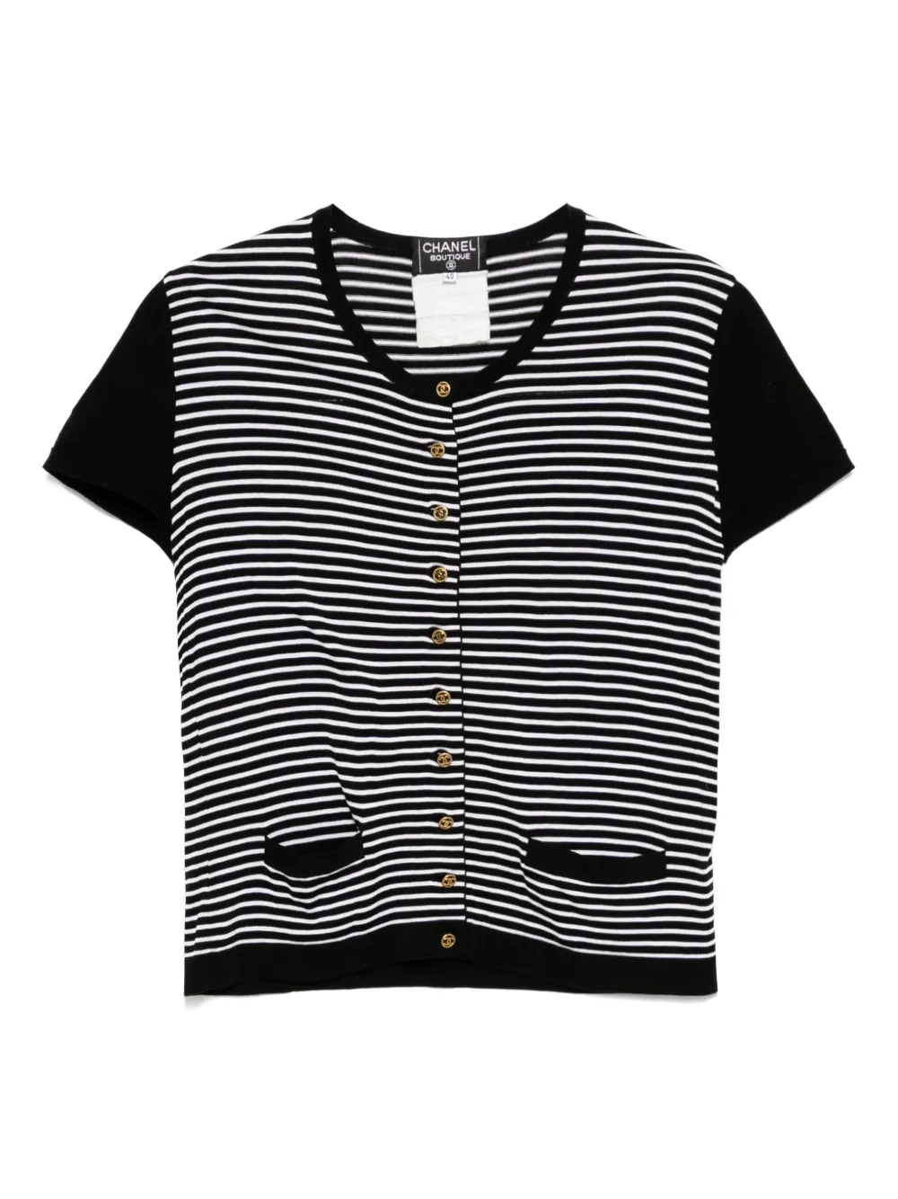 Pre-owned Chanel 1996 Short-sleeved Top
