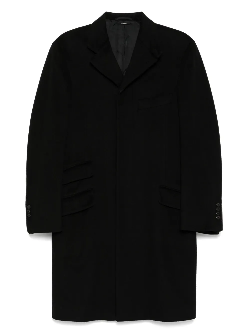 Hermès Pre-Owned abrigo de cachemira 1999-2000 | negro | Image 1