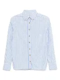 CHANEL Pre-Owned 1990-2000s striped shirt - Blue