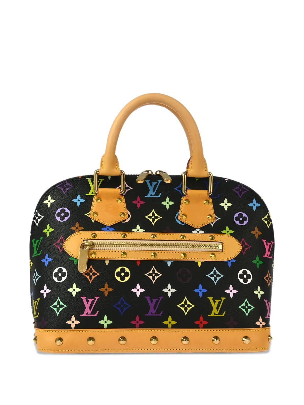 Louis Vuitton Pre-Owned x Takashi Murakami 2007 アルマ ハンドバッグ - ブラック Louis Vuitton Pre-Owned x Takashi Murakami 2007 アルマ ハンドバッグ - ブラック