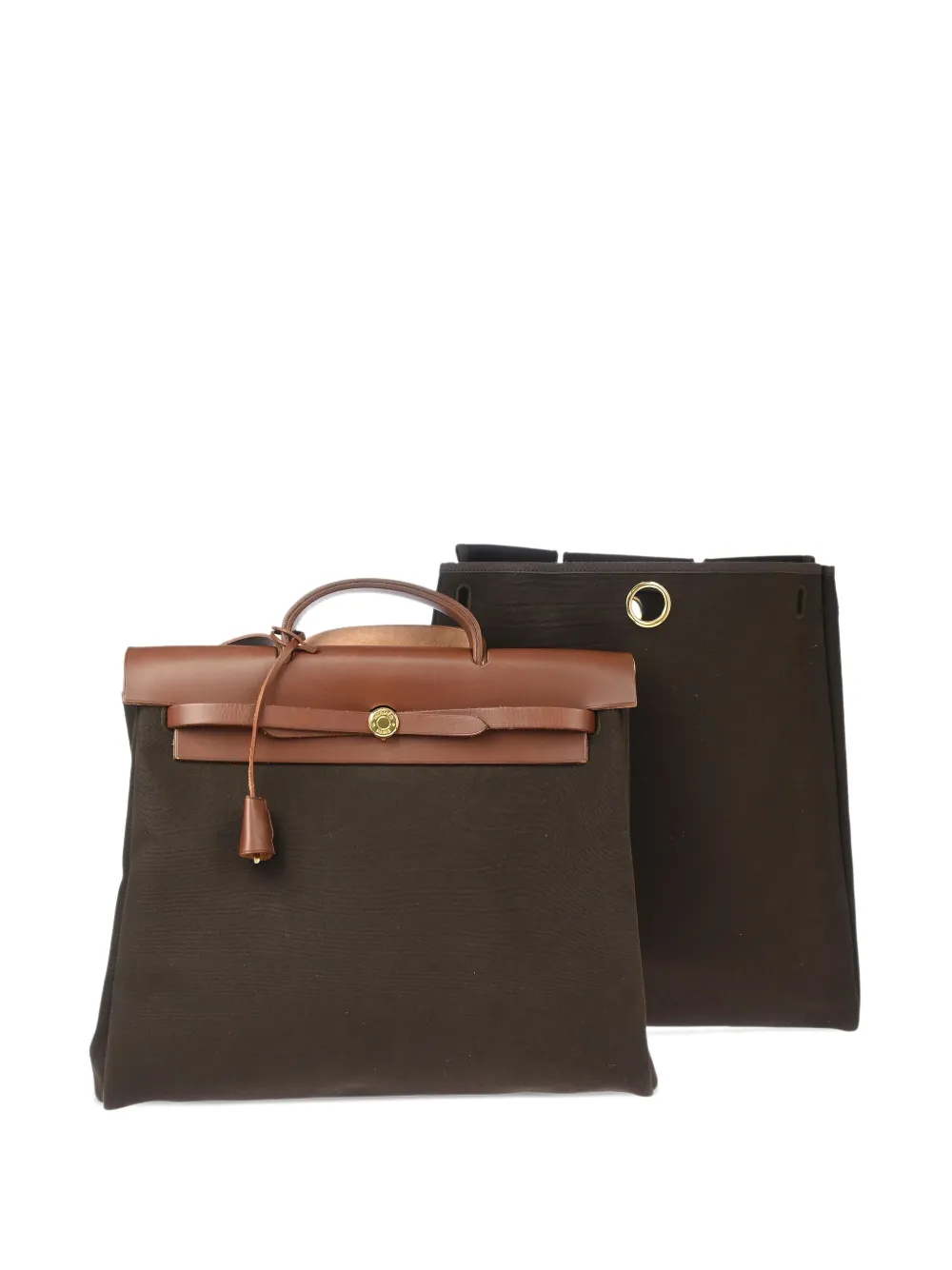 Hermès Pre-Owned 2002 Herbag MM two-way handbag | Brown | Image 1