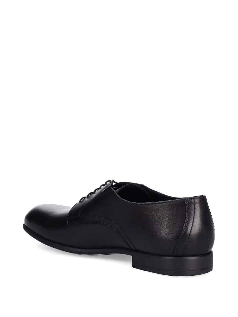 Baldinini leather derby shoes Black