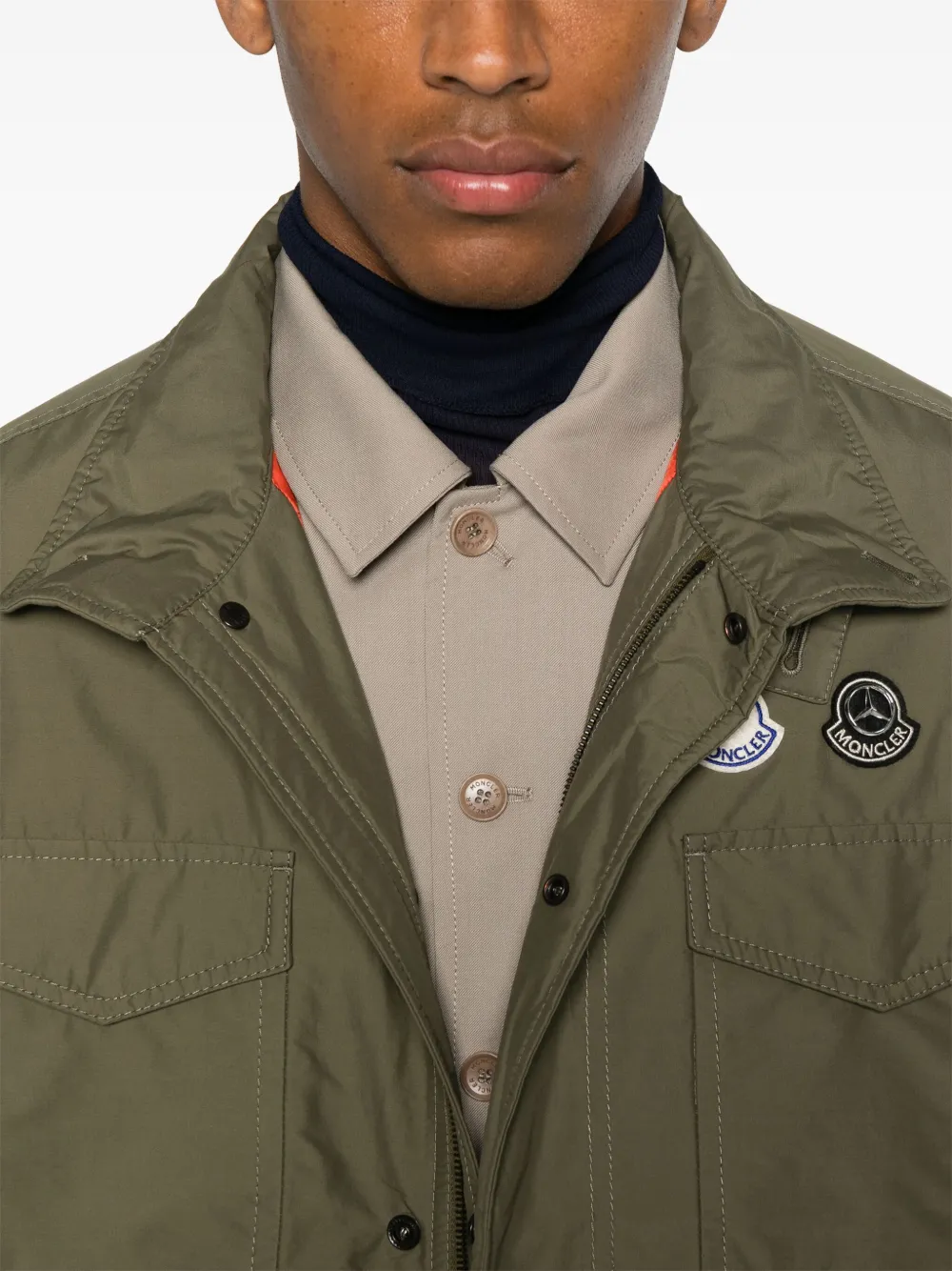 Moncler x Mercedes-Benz by NIGO Orus jack Groen
