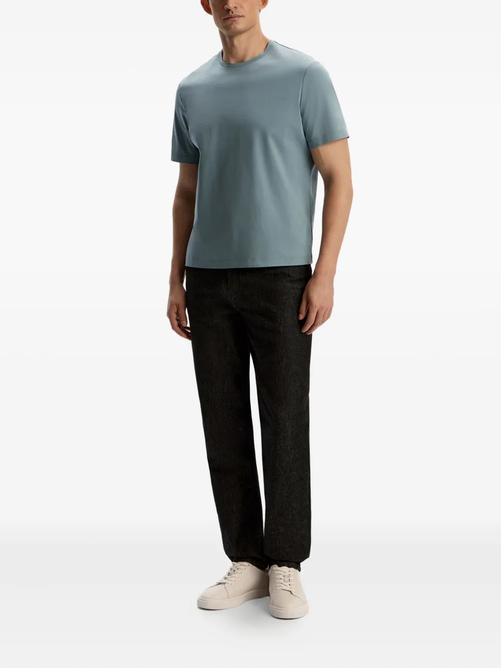 12 STOREEZ playera con cuello redondo | Playeras | Image 2