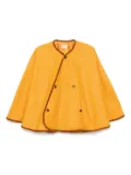 BODE Waxed rain cape - Yellow