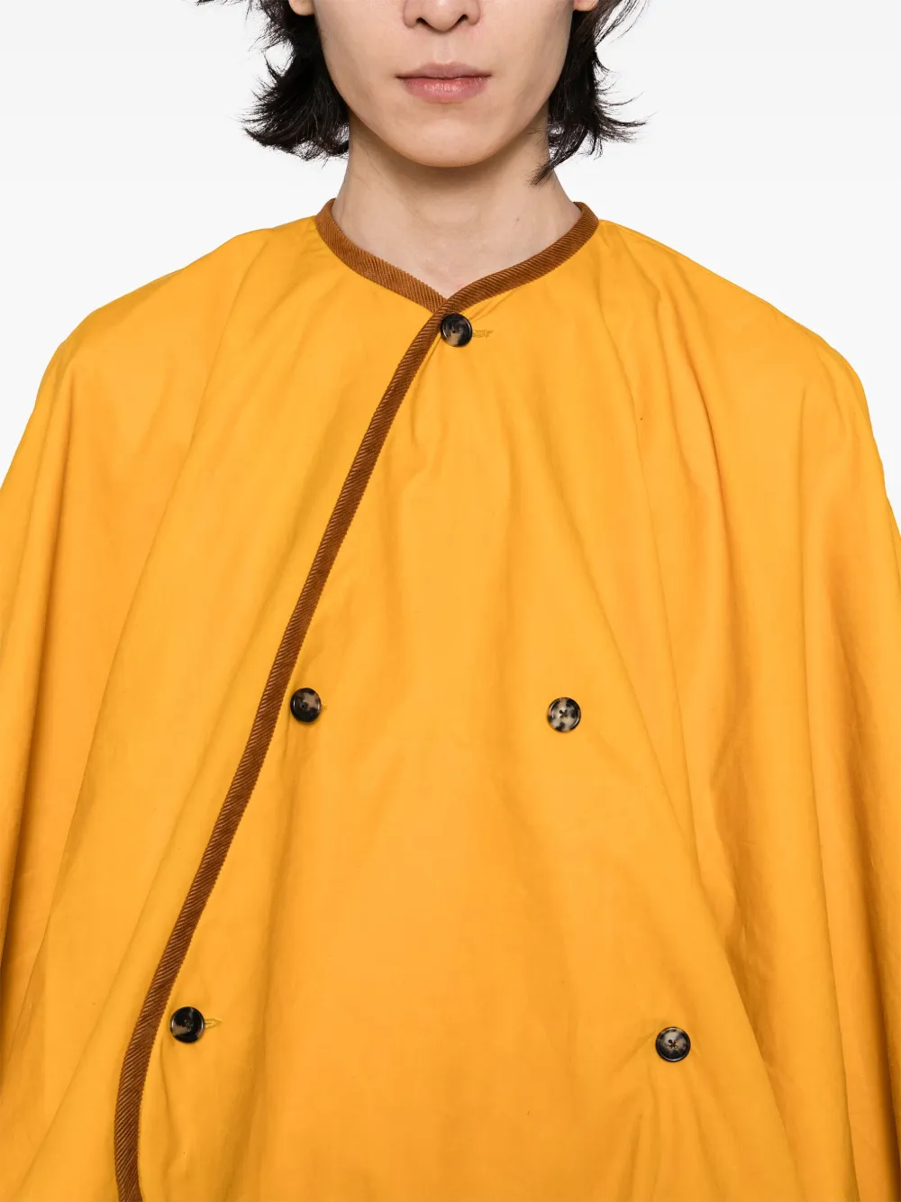 BODE Waxed regencape Geel