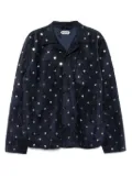 BODE Clover work shirt jacket - Blue