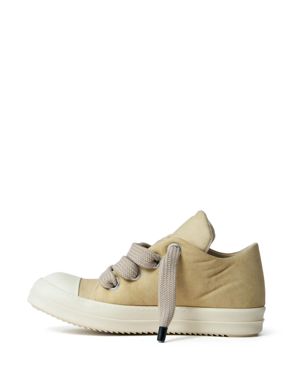 Rick Owens DRKSHDW Sneakers met grote veters Beige