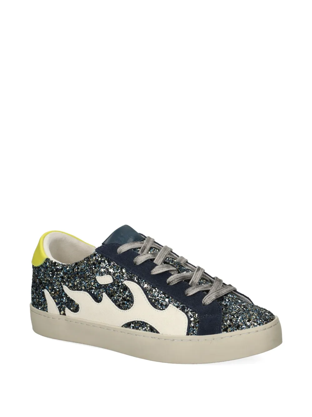 Gamin glitter-embellished sneakers Blue