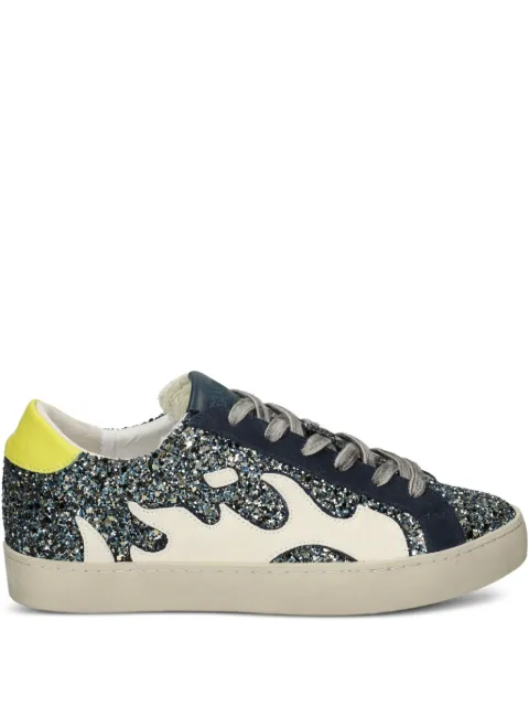 Gamin glitter-embellished sneakers