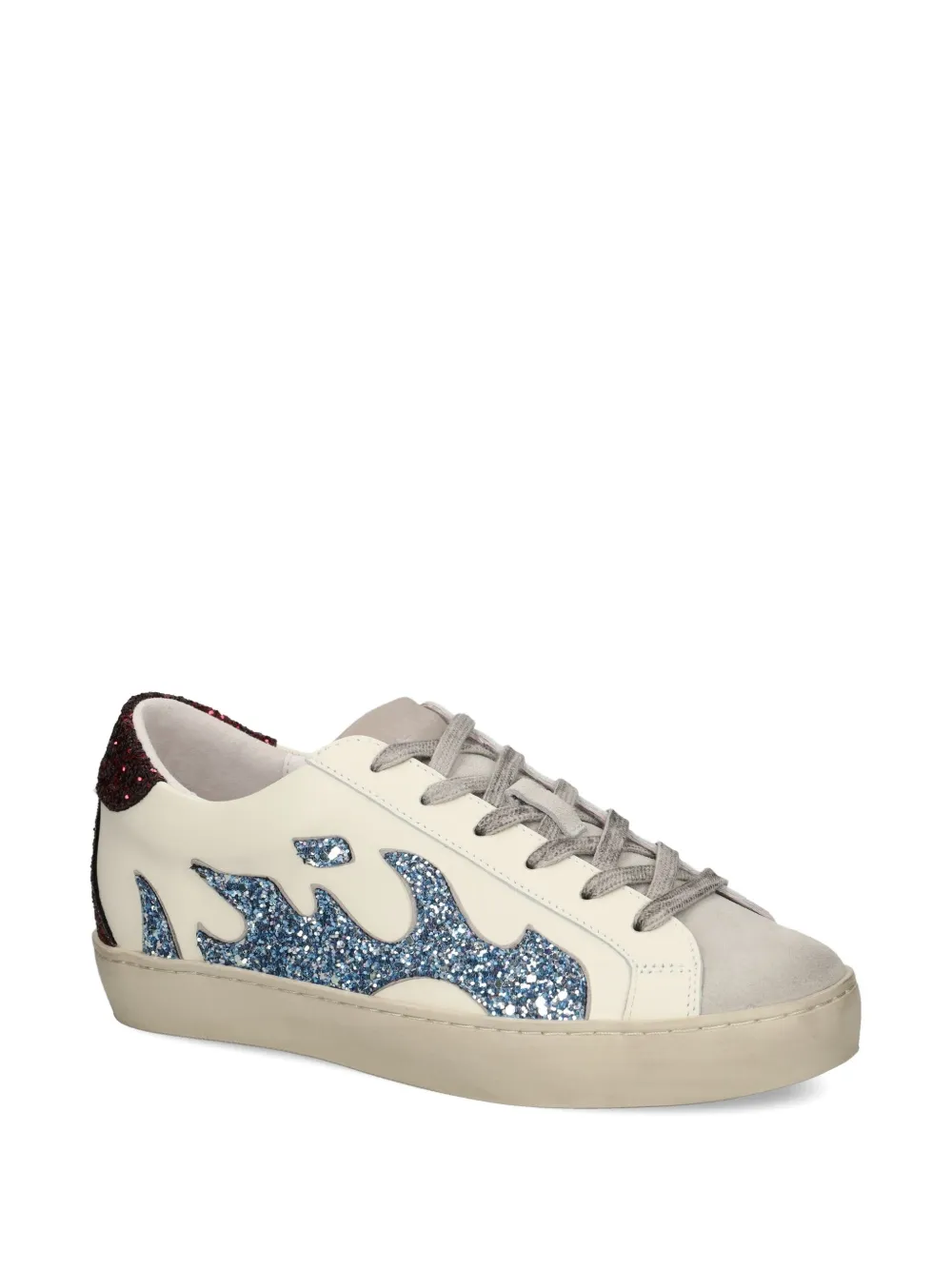Gamin flame-detail sneakers White