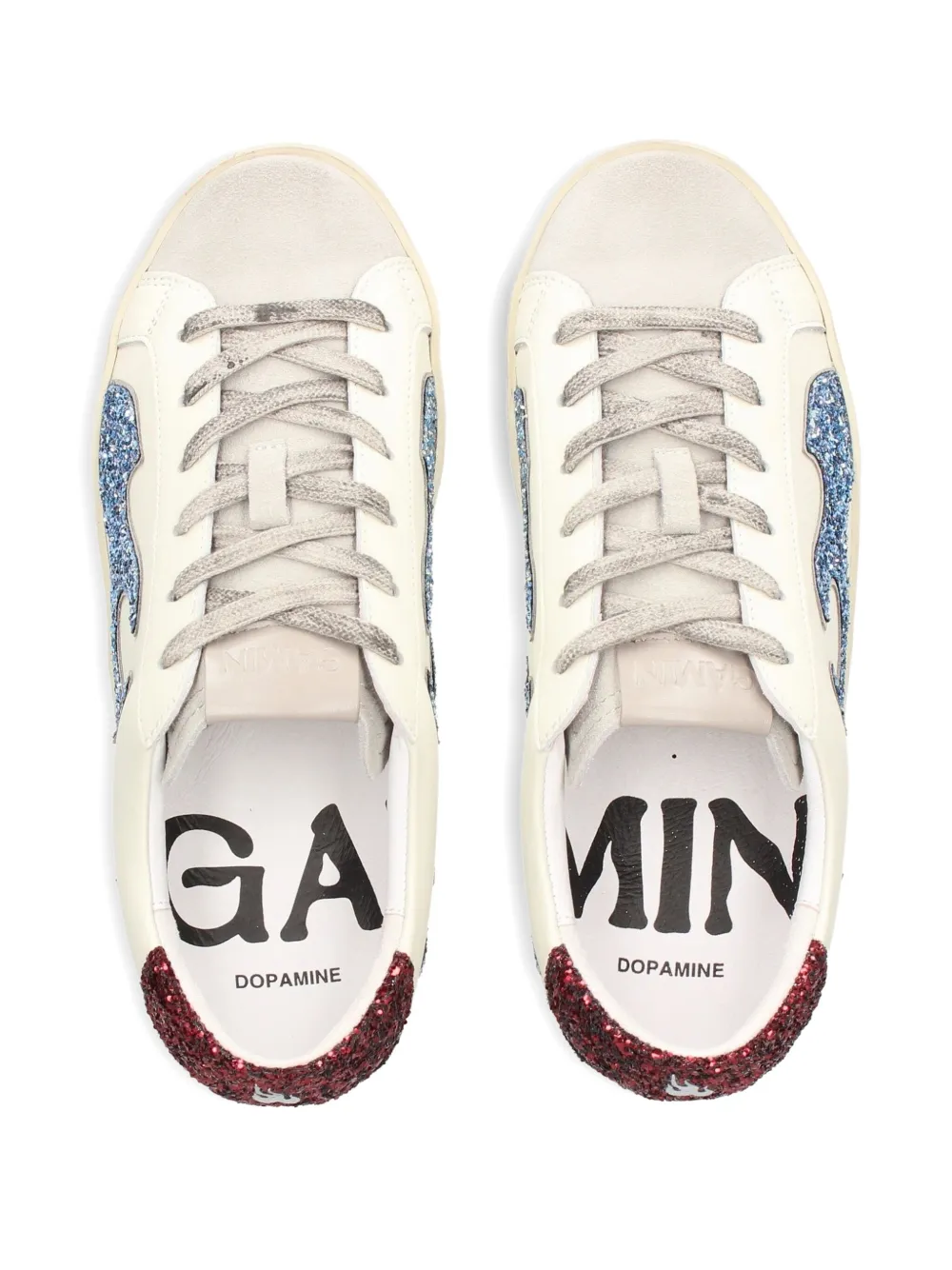 Gamin flame-detail sneakers White