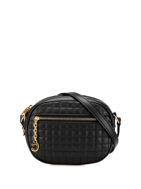 Céline Pre-Owned 2019 Quilted Calfskin C Charm crossbody bag
