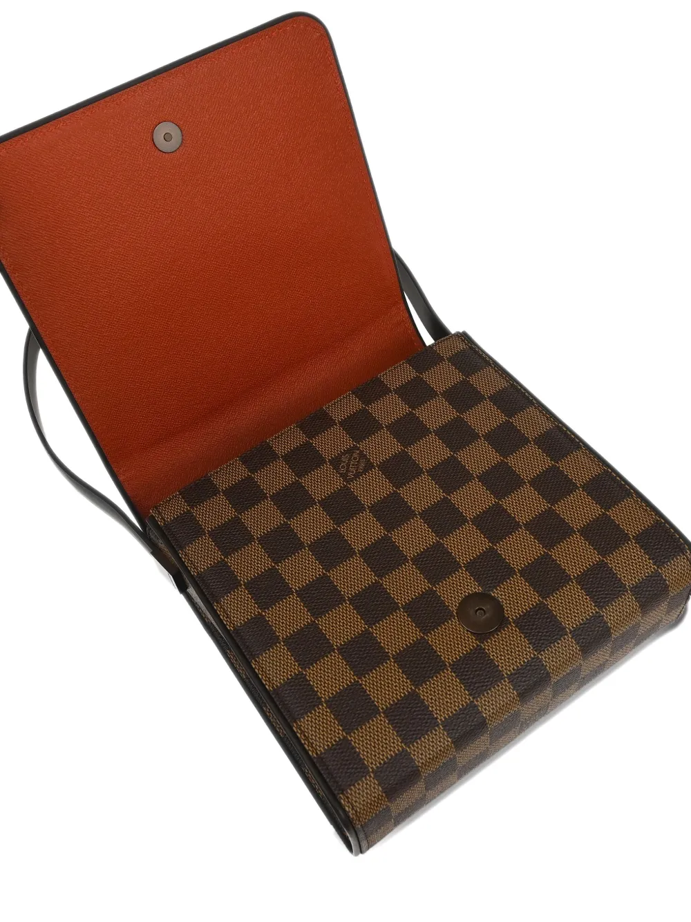 Pre-owned Louis Vuitton 2002 Mini Tribeca Handbag In Brown