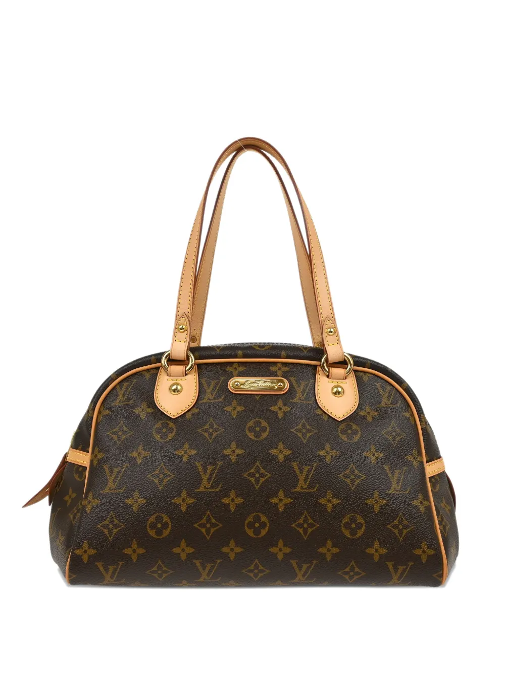 Louis Vuitton Pre-Owned 2008 モノグラム モントルグイユ PM ハンドバッグ - ブラウン Louis Vuitton Pre-Owned 2008 モノグラム モントルグイユ PM ハンドバッグ - ブラウン