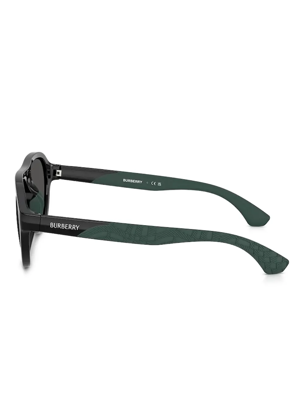 Burberry Eyewear Zonnebril met piloten montuur - Zwart